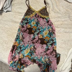 Floral Lace Slip Dress